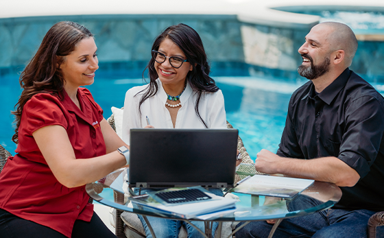 Family with sales