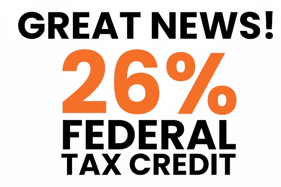 30% Federal Investment Tax Credit
