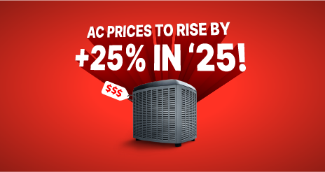 AC Prices to Rise By +25% in '25