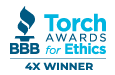 BBB Torch Award 4x Winner