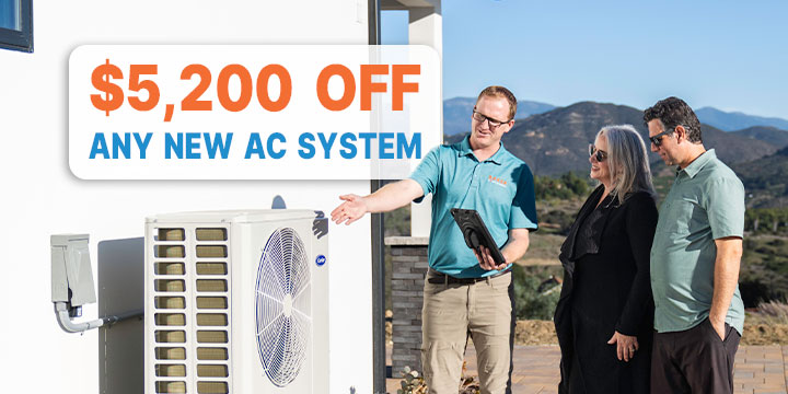 $5,200 Off Any New AC System