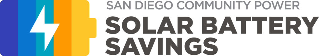 San Diego Community Power Solar Battery Savings 