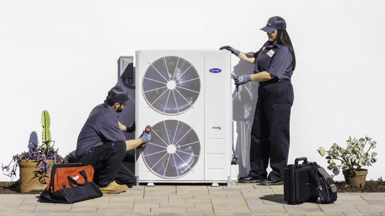 Carrier Heat Pump Installation