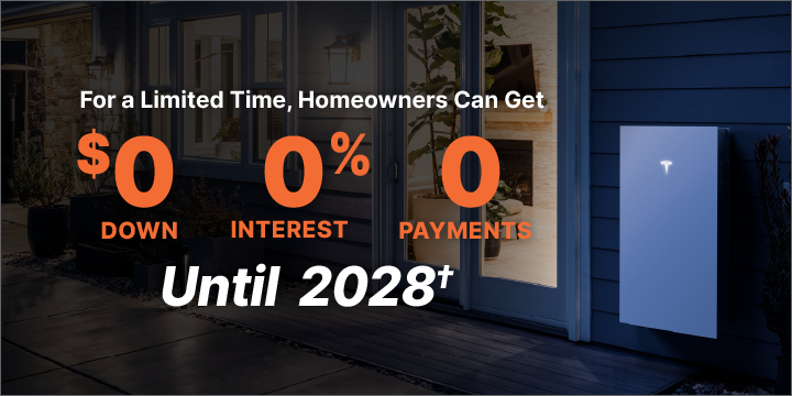 For a Limited Time, Homeowners Can Get $0 DOWN 0% INTEREST and 0 PAYMENTS Until 2028†
